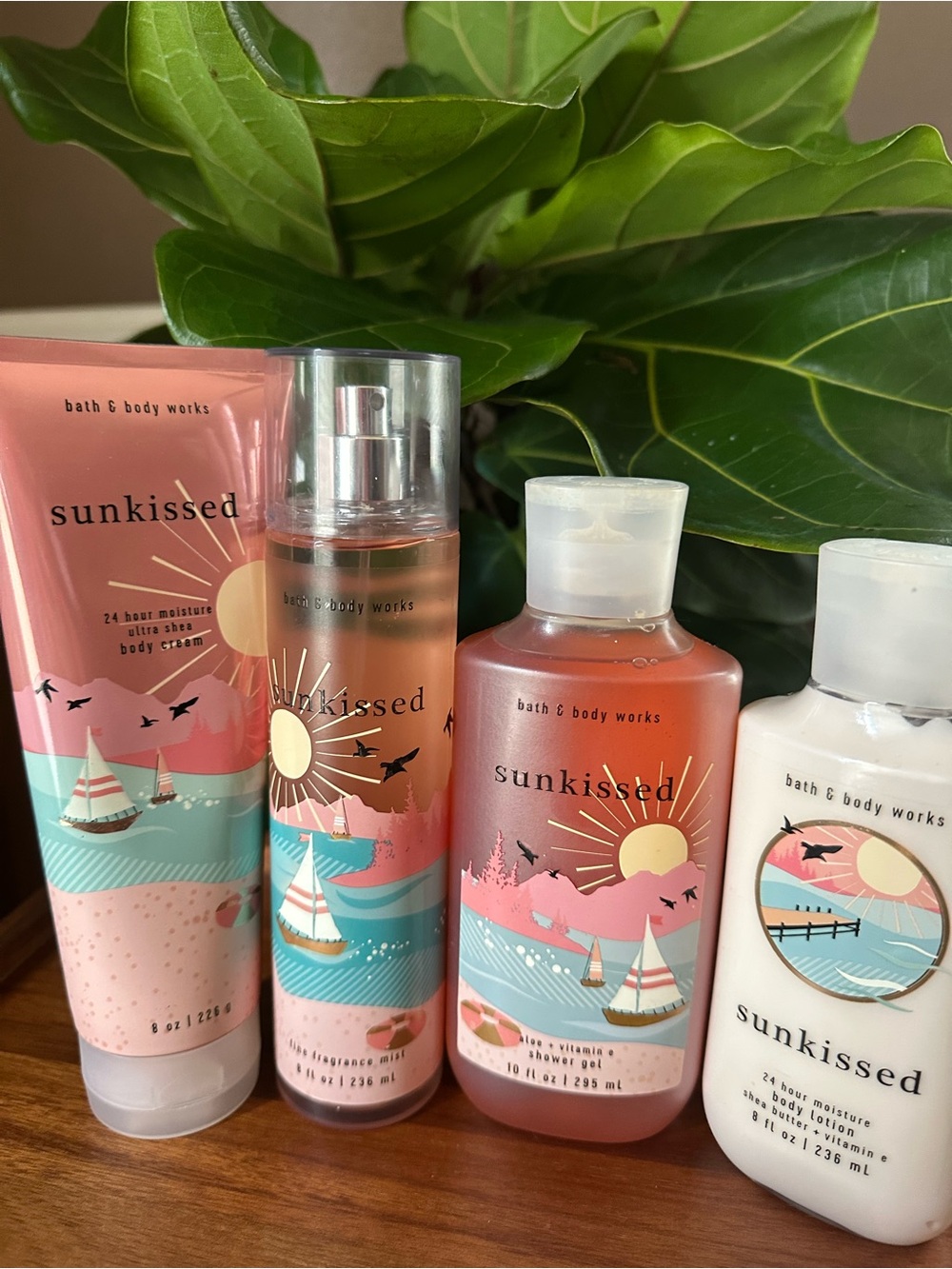 New Sunkissed Body Care  Set of 4